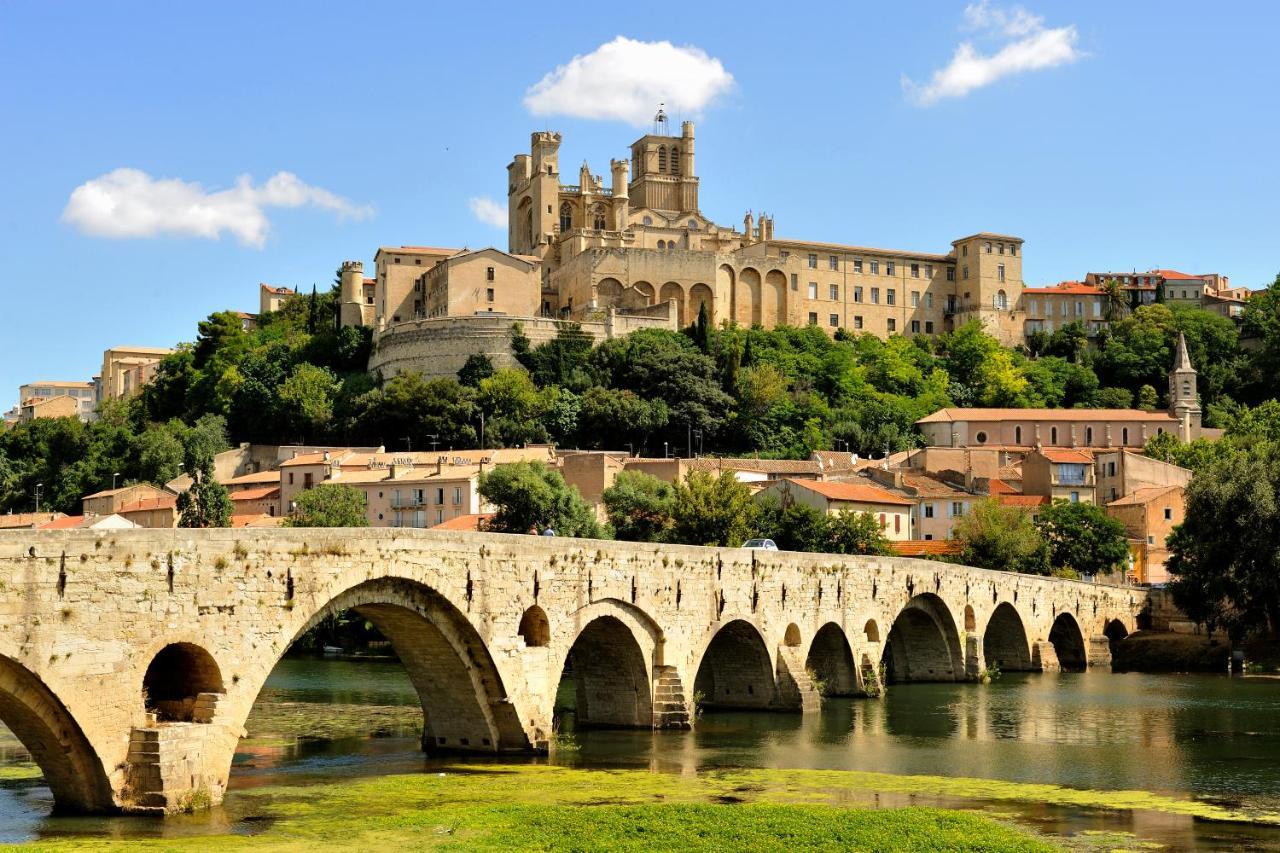 "Le Patio"-Meuble De Tourisme 3 Etoiles -Residence "Les Logis De Beziers"-Garage Optionnel-Coeur De Ville-Plages A 16Km ! Ngoại thất bức ảnh